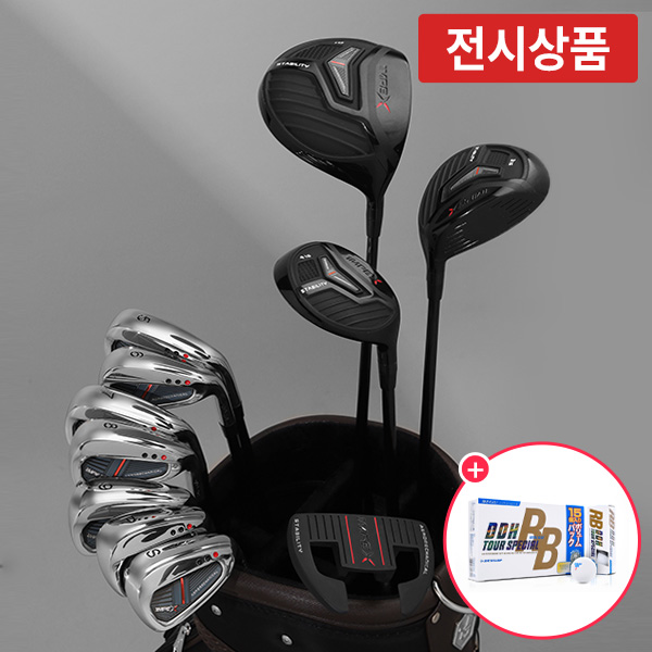 [핫딜] [전시상품] 지브이투어 임펙스 11PCS 남녀 풀세트+골프공제공