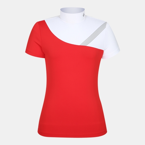 [핫딜] 레노마골프 여성 컬러 블럭 티셔츠 RWTHJ6122-500