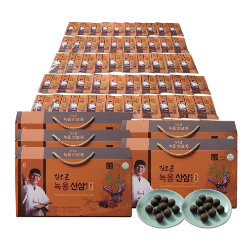 [핫딜] NEW 김오곤 녹용산삼배양근골드 150포 침향환 20환