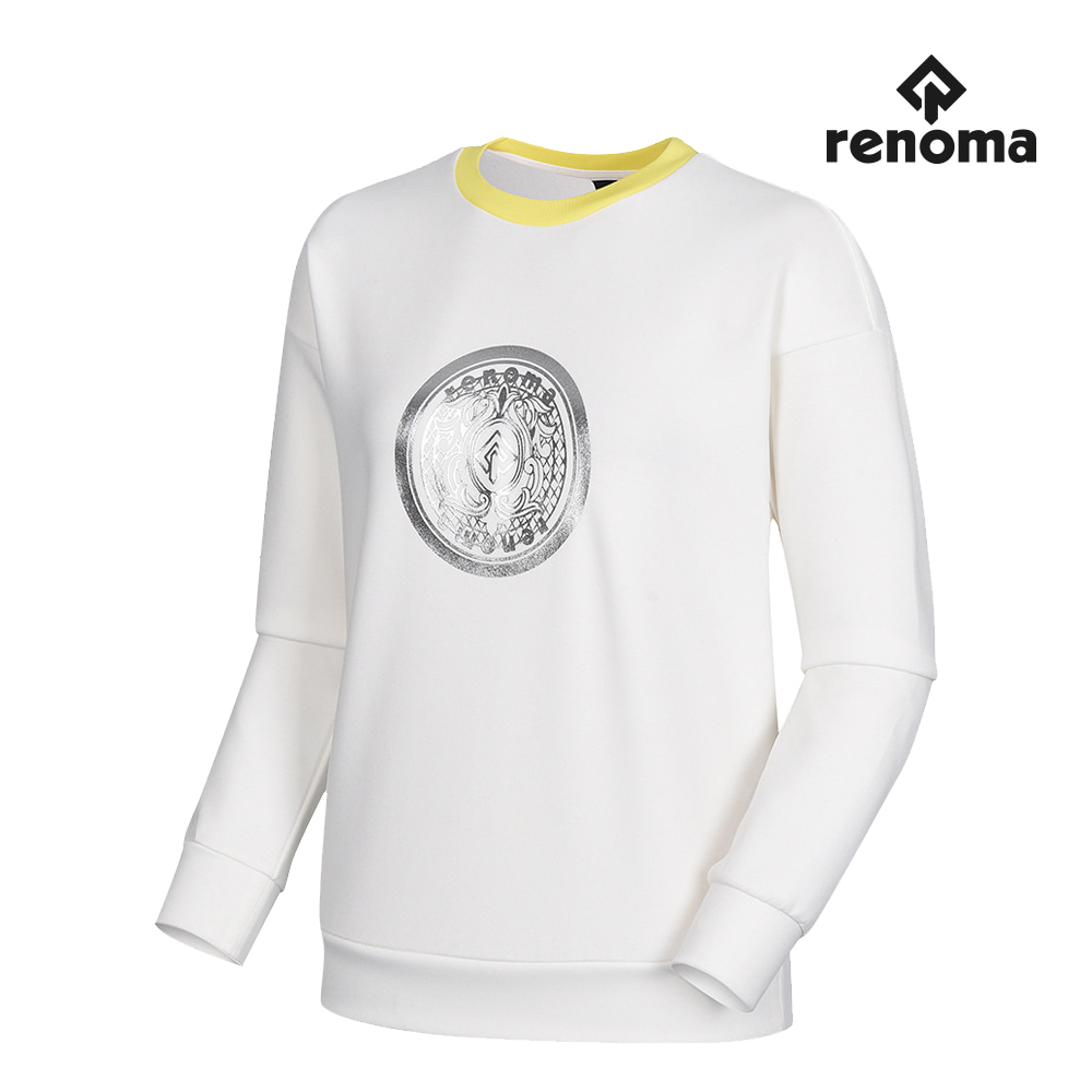 [핫딜] 레노마골프 여성 포일 라운드넥 티셔츠 RWTRJ5134-101