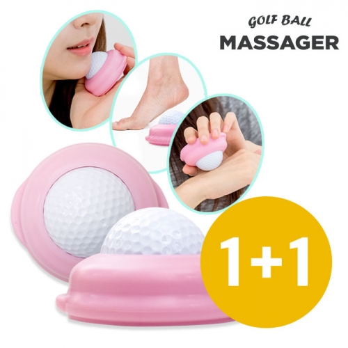 [핫딜] 사라토가 1+1 골프공 MASSAGER 림프 전신 동안 마사지기