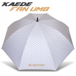 [핫딜] 사은품증정/카에데 선풍기 자외선차단 골프우산