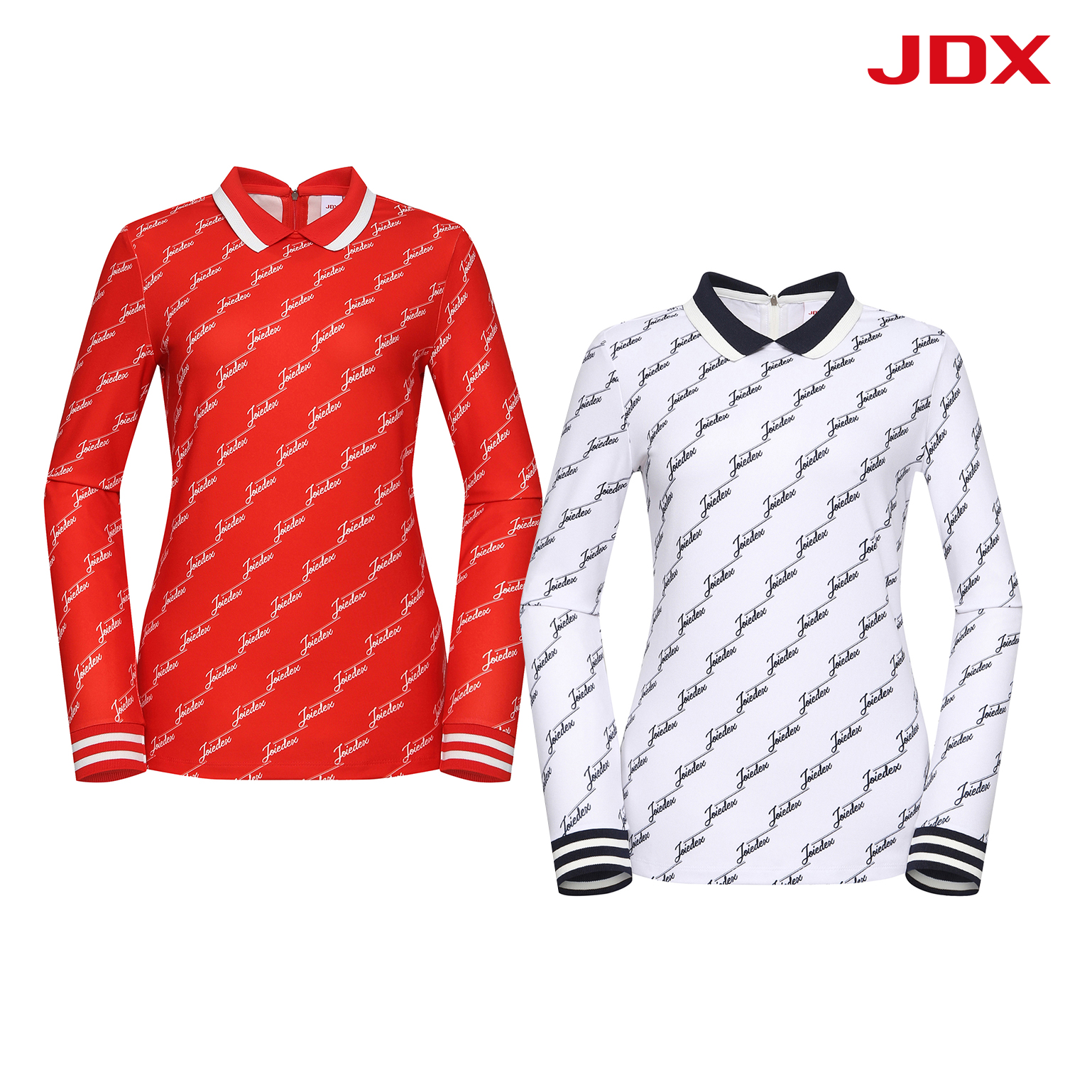 [핫딜] JDX 여성 사선 로고 패턴 요꼬 티 2종 택 1 X2SFTLW64