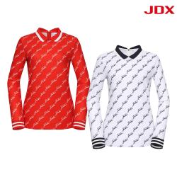 [핫딜] JDX 여성 사선 로고 패턴 요꼬 티 2종 택 1 X2SFTLW64