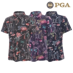 [핫딜] PGA 여성 믹스패턴 반팔 PK 티셔츠 PGWTS42301