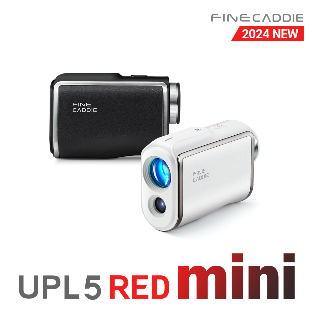 [핫딜] 파인캐디 UPL5 RED mini 골프 거리측정기 미니 2 Color 자유로운 선택 삼각측량 골프거리측정기