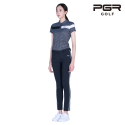 [핫딜] PGR 골프 GP-2082 여성 골프 블랙 바지 여자 팬츠 기능성