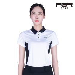 [핫딜] PGR 골프 GT-4290 여성 골프 카모플라쥬 반팔 카라 티셔츠 골프복