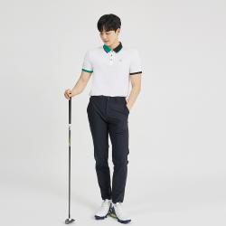 [핫딜] PGR 골프 남성 카라배색 반팔티셔츠 GT-3320 남자 골프웨어 골프복