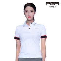 [핫딜] PGR 골프 GT-4288 여성 골프 소매포인트 반팔 카라 티셔츠