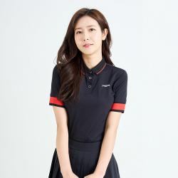 [핫딜] PGR 골프 GT-4287 여성 골프 소매포인트 반팔 카라 티셔츠