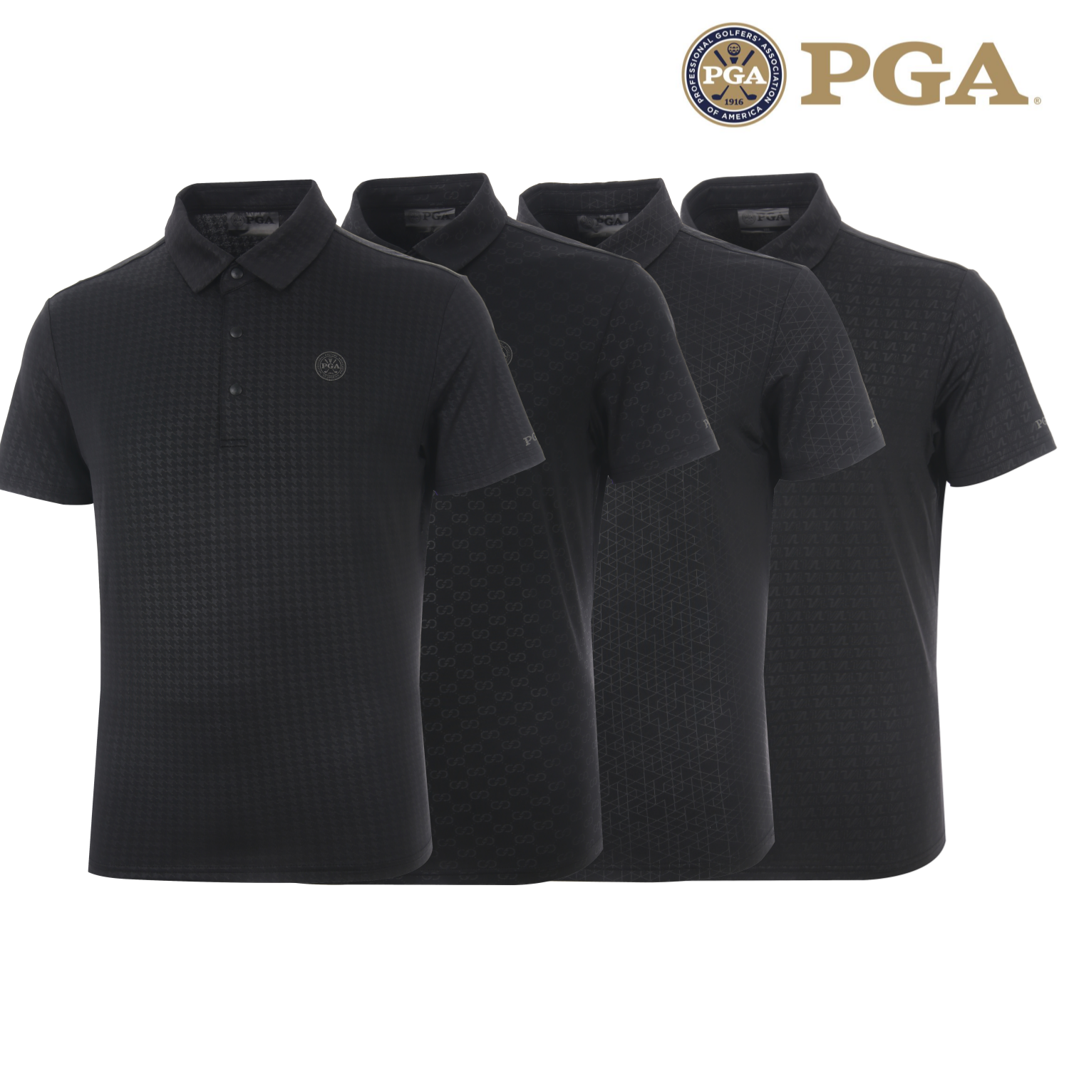[패션특가] PGA 24SS 블랙 반팔 PK 티셔츠 모음전