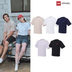 [핫딜] [5종SET] CNN apparel 24SS 남여공용 소프트 라운드 티셔츠