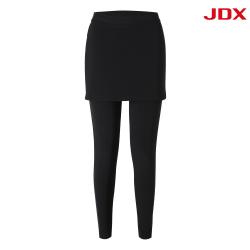 [핫딜] JDX 여성 테이프 포인트 본딩 치마 레깅스(X2PBT7791BK)