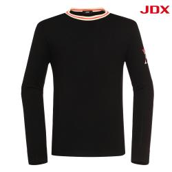 [핫딜] JDX 남성 소매 로고 포인트 라운드 풀오버(X2SPT3343BK)