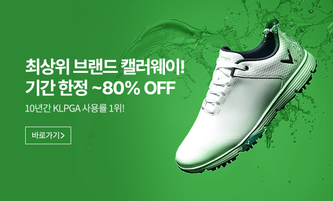캘러웨이 브랜드 골프용품 기획전